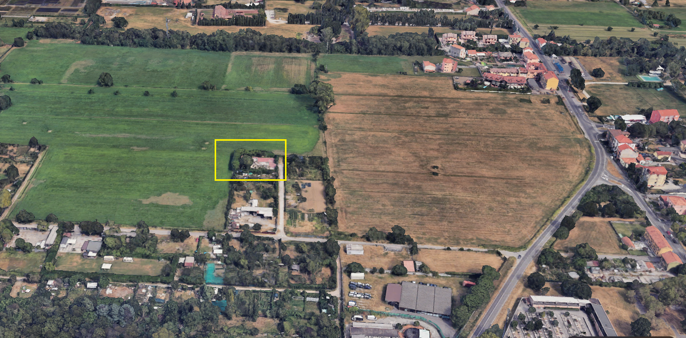 Brugherio – Fabbricato con terreno agricolo