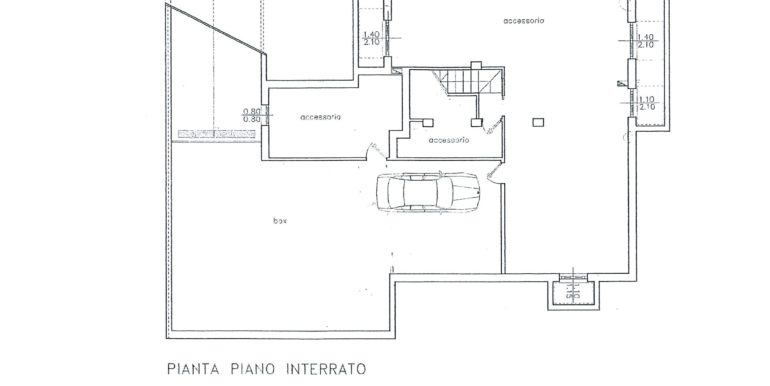 planimetria piano interrato