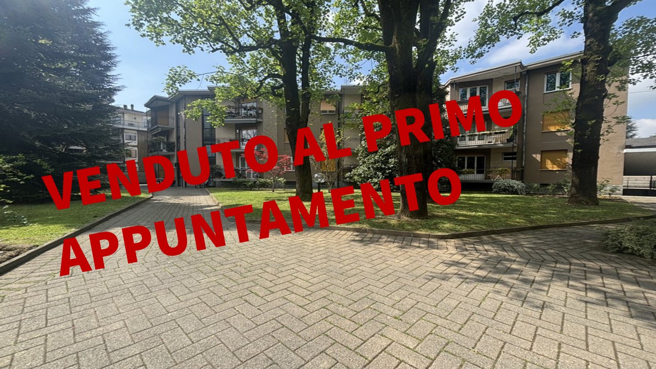 Vimercate – trilocale con box in centro